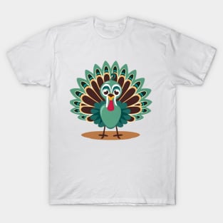 Peacock Bird T-Shirt